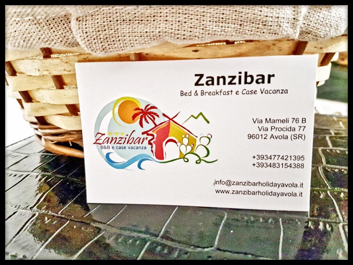 Zanzibar - Charming Rooms And Apartments Avola Exterior photo